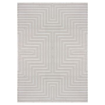 Sahara Veyra teppich kurzflor rechteckig 140x200cm silber