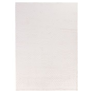 Sahara Nevra teppich kurzflor läufer 80x150cm creme