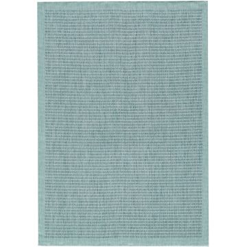 Giza outdoor balkonteppich rund Ø 120cm blau