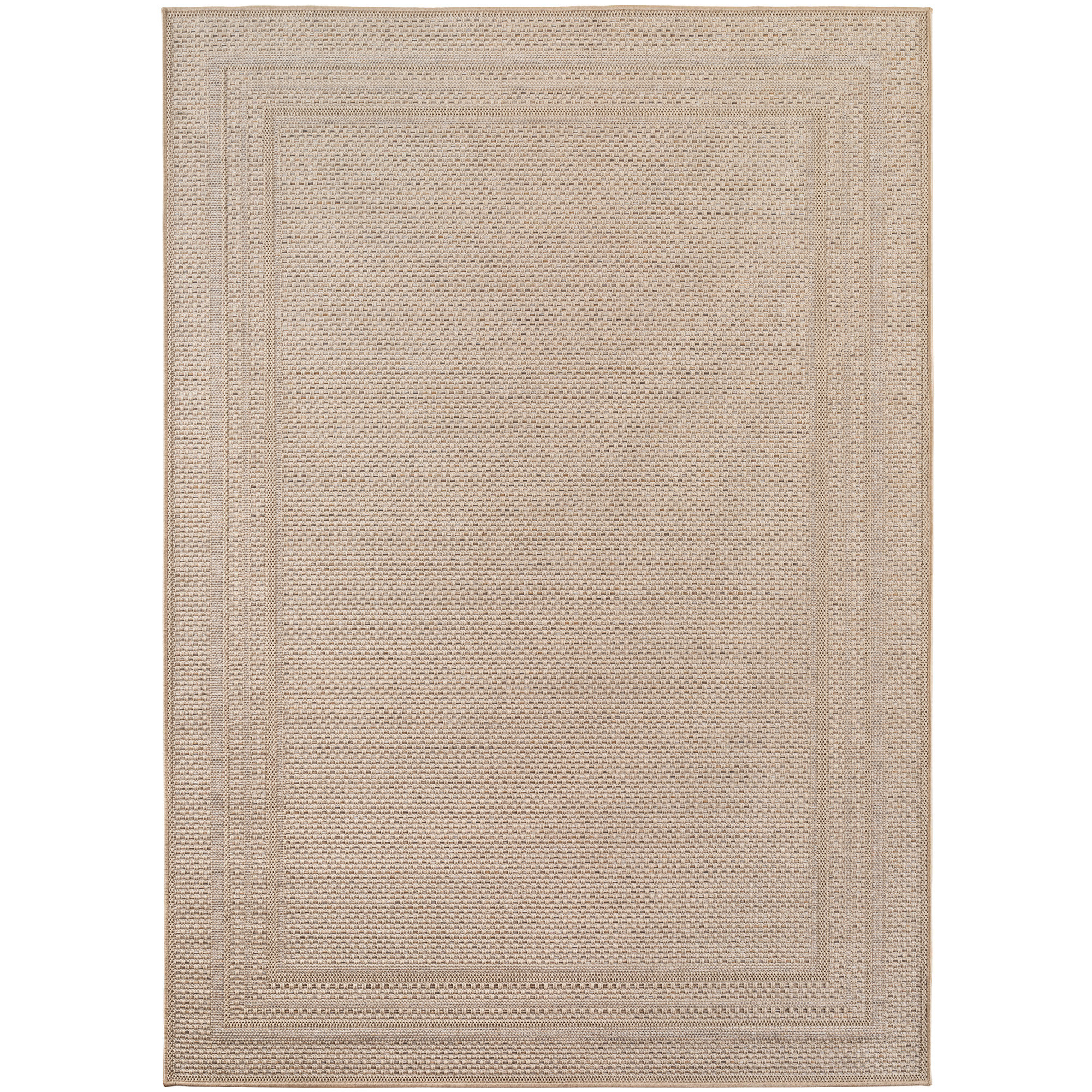 Desert Qar teppich indoor/outdoor flachgewebe rechteckig 140x200cm beige