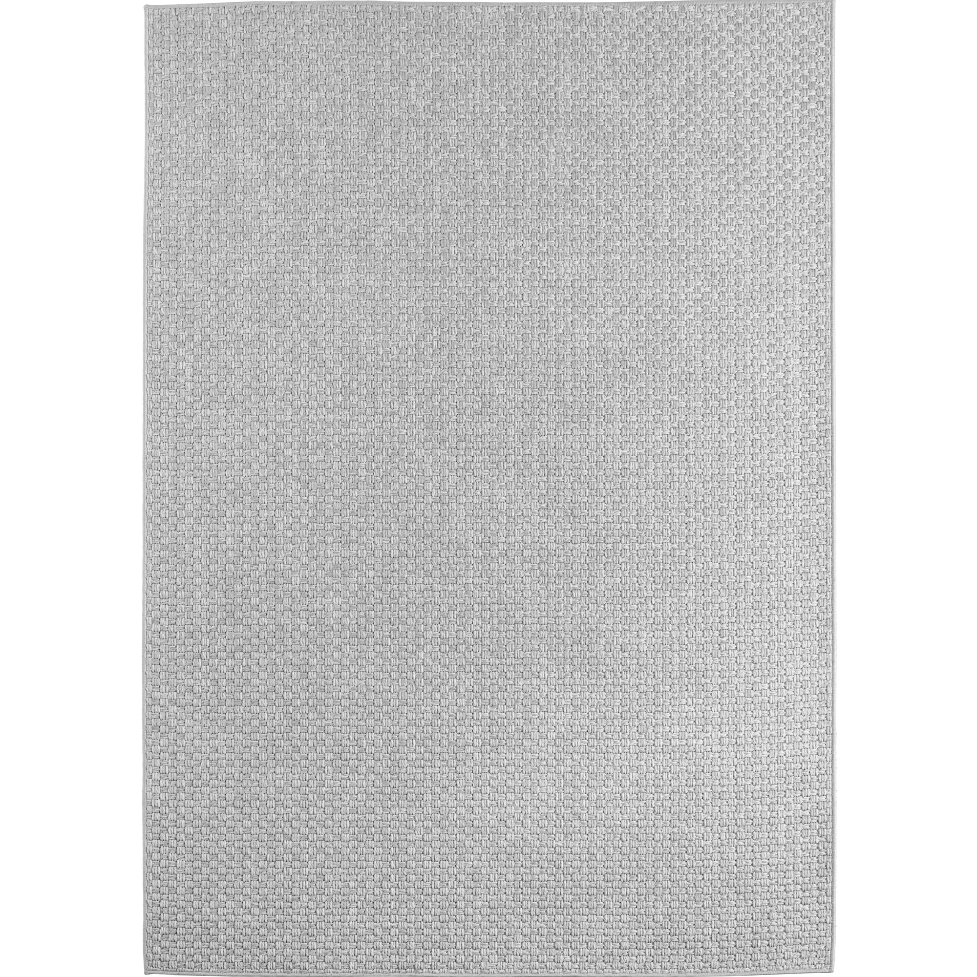 Ibiza Duz teppich indoor/outdoor flachgewebe läufer 80x150cm grau