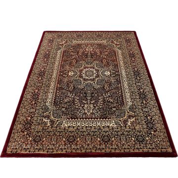 Marrakesh Berber teppich kurzflor rechteckig 240x340cm rot
