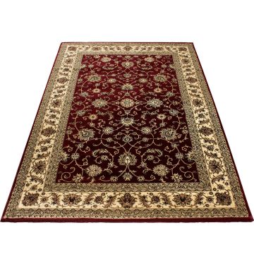 Marrakesh Layla teppich kurzflor rechteckig 80x150cm rot