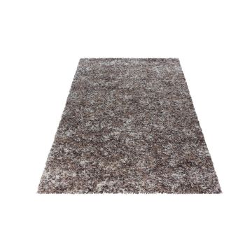 Enjoy Shaggy teppich hochflor rechteckig 80x150cm beige