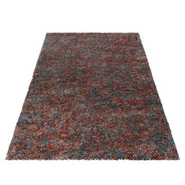 Enjoy Shaggy teppich hochflor rechteckig 80x150cm terra
