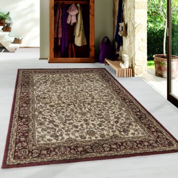 Kashmir Gordes teppich kurzflor rechteckig 80x150cm creme