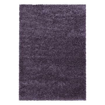 Sydney Shaggy teppich hochflor rechteckig 160x230cm violett