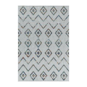 Bahama Wavy teppich indoor/outdoor hochtief effekt rechteckig 200x290cm mehrfarbig