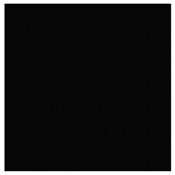 DDDDD Logo geschirrtuch 60x65cm schwarz (6 stück)