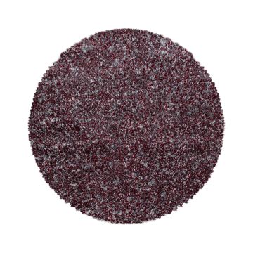 Enjoy Shaggy teppich hochflor rund Ø 80cm rot