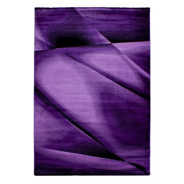 Miami Hios teppich kurzflor rechteckig 140x200cm lila