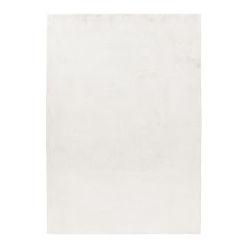 Pouffy teppich fluffy hochflor rechteckig 160x230cm creme