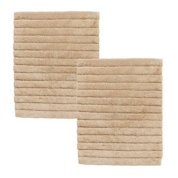 Seahorse Board badematte 50x60cm sandfarbe (2 stück)