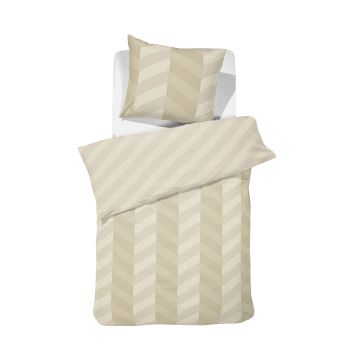 Damai Atomy bettwäsche 140x220cm satin hellbeige