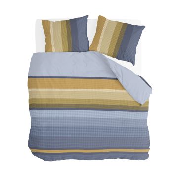 Golden Stripes bettwäsche 200x220cm ocker