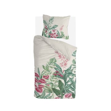 Jungle Romance bettwäsche 155x220cm wollweiß