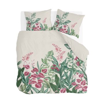 Jungle Romance bettwäsche 240x220cm wollweiß