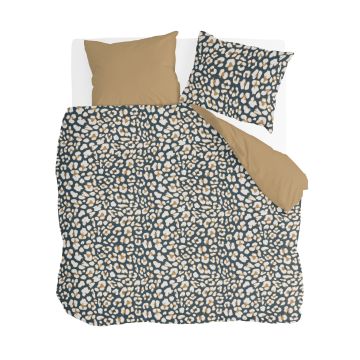 Lazy Leopard bettwäsche 240x220cm ocker