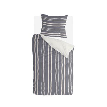 Steady Stripes bettwäsche 155x220cm blau