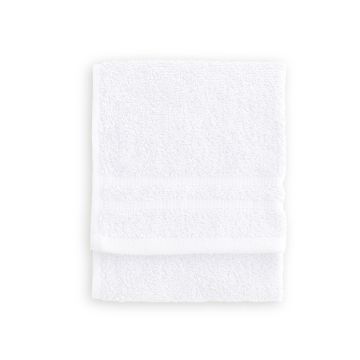 Bath Basics gästetuch 30x50cm weiß (2 stück)