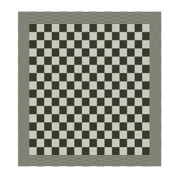 DDDDD Barbeque geschirrtuch 65x65cm schwarz (6 stück)