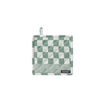 DDDDD Barbeque topflappen 21x21cm grün (2 stück)
