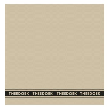 DDDDD Pelle geschirrtuch 60x65cm naturfarbe (6 stück)