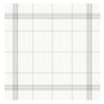 DDDDD Morvan geschirrtuch 60x65cm bio-baumwolle weiß (6 stück)