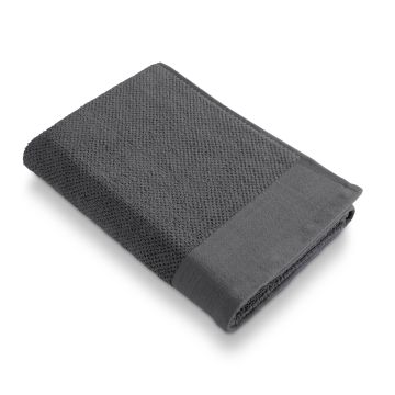 Soft Cotton Popcorn badetuch 70x140cm anthrazit