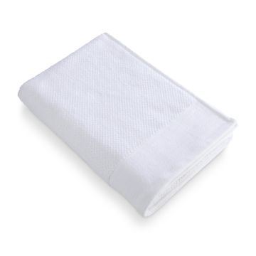 Soft Cotton Popcorn badetuch 70x140cm weiß