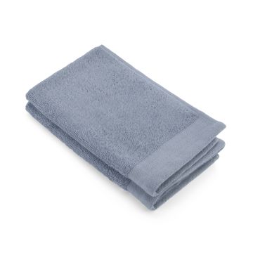 Soft Cotton gästetuch 30x50cm blau (2 stück)