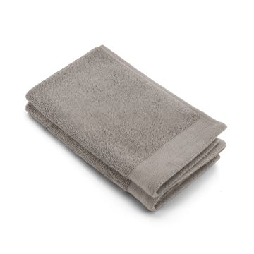 Soft Cotton gästetuch 30x50cm taupe (2 stück)