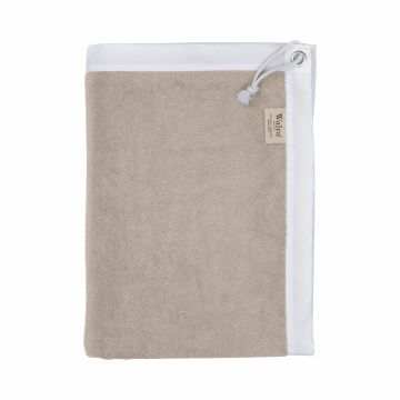 Italian strandtuch 100x180cm taupe