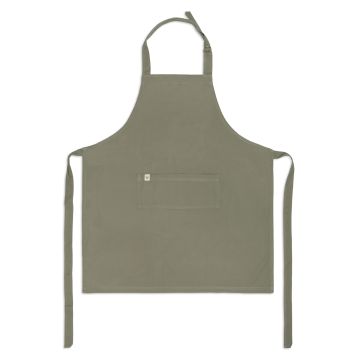Cook weißh Happiness küchenschürze 75x90cm armeegrün