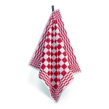 Clean & Fresh küchentuch 50x50cm rot (6 stück)