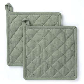 Stay Cold topflappen 20x20cm jade (2 stück)