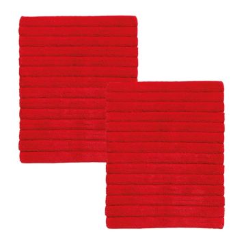 Seahorse Board badematte 50x60cm rot (2 stück)