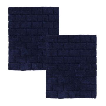 Seahorse Metro badematte 50x60cm indigo (2 stück)