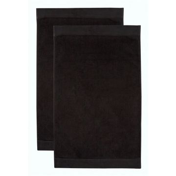 Seahorse Pure badematte 50x90cm schwarz (2 stück)
