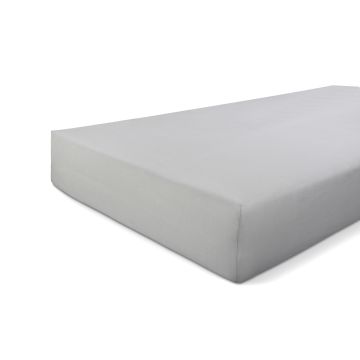 Jersey Stretch spannbettlaken 90x200/210cm grau