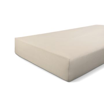 Jersey Stretch spannbettlaken 90x200/210cm sand