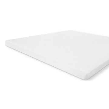 Cotton Cover topper molton 180x200cm weiß