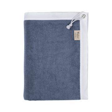 Italian strandtuch 100x180cm dunkelblau