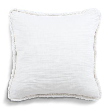 Casual Touch dekokissen 45x45cm weiß