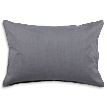 Luxury Touch dekokissen 40x60cm anthrazit