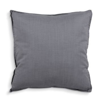 Luxury Touch dekokissen 45x45cm anthrazit