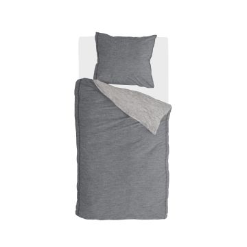 Casual Beauty bettwäsche 140x220cm grau