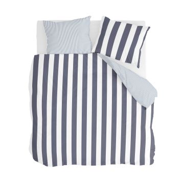 Classic Stripe bettwäsche 200x200cm blau
