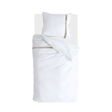 Timeless Chic bettwäsche 140x220cm weiß
