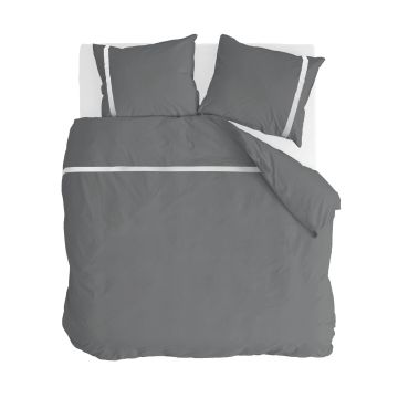 Timeless Chic bettwäsche 200x200cm anthrazit